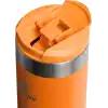 Stanley The Aerolight Transit Mug Termos Bardak, 0.35 L, Goldenrod Coral
