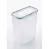 Moonstar Mlock Sızdırmaz Kilitli Saklama Kabı – 3D Yazıcı Filament Koruma ve Bakliyat Erzak Kutusu, Nem Geçirmez Mat Şeffaf Plastik Düzenleyici (BPA İçermez) (4500ml)