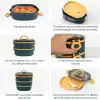 Bento Box Yetişkin Öğle Yemeği Kutusu, Sızdırmaz, BPA İçermeyen İstifleme (3 Katlı) Taşınabilir İstiflenebilir Gıda Kabı Saklama Kutuları Çalışma Okul Kamp için (Mavi)