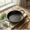 Deconox 2li Granit Alüminyum Döküm Sahan Seti | Yapışmaz Yumurta & Kızartma Tavası | Granit Omlet Tavası (18cm + 20cm) | Eşit Isı Dağılımı ve Dayanıklı (20CM 1 ADET)