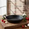 Deconox 2li Granit Alüminyum Döküm Sahan Seti | Yapışmaz Yumurta & Kızartma Tavası | Granit Omlet Tavası (18cm + 20cm) | Eşit Isı Dağılımı ve Dayanıklı (20CM 1 ADET)