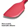 OXO - Good Grips silikon spatula, orta boy, marmelat ve daha fazlası için, siyah