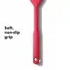 OXO - Good Grips silikon spatula, orta boy, marmelat ve daha fazlası için, siyah
