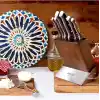 Pirge Elite Bloklu Bıçak Seti - 35065.