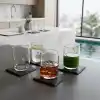 Deconox 4lü Borosilikat Cam Bardak Seti - 290 ml Isıya Dayanıklı Su, Meşrubat ve Kokteyl Bardağı - Kurşunsuz Ekolojik İnce Cam (4 Adet)