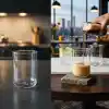 Deconox 4lü Borosilikat Cam Bardak Seti - 290 ml Isıya Dayanıklı Su, Meşrubat ve Kokteyl Bardağı - Kurşunsuz Ekolojik İnce Cam (4 Adet)