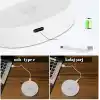 ARVALE 4’lü Hareket Sensörlü Şarjlı Led Lamba – Beyaz Işık | USB Type-C, Mıknatıslı