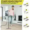 12 adet mikrofiber bez seti, Kärcher buharlı temizleyici aksesuarları EasyFix SC 2, SC 3, SC 4, SC 5 ile uyumlu, makinede yıkanabilir (4 zemin bezi seti + 2 zımpara zemin bezi + 6 el başlığı