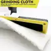 12 adet mikrofiber bez seti, Kärcher buharlı temizleyici aksesuarları EasyFix SC 2, SC 3, SC 4, SC 5 ile uyumlu, makinede yıkanabilir (4 zemin bezi seti + 2 zımpara zemin bezi + 6 el başlığı