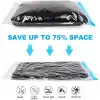AEE® 3lü Manuel Vakumlu Seyahat Poşeti Hurcu – 50x70 cm, 40x60 cm, 35x50 cm | Sıvı Geçirmez, Küf Toz Haşere Koku Yapmaz | Valiz Düzenleyici Organizer – Pompa Süpürge Gerektirmez