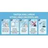 Orret Home Yapışkanlı Tuvalet Kağıtlığı – Mat Siyah Metal Tuvalet Kağıt Tutacağı ve Yedek Standı, Delmeden Montaj, Suya Dayanıklı Banyo Organizeri (Yuvarlak)