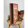 Rabsev 10x15cm 500 Fotoğraf Kapasiteli Kutulu Çiçek Desenli Lüks Ofset Fotoğraf Albümü (BORDO)