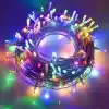 Robeve 10 Metre 100 Ledli Fişli LED Işık RGB Karışık Renk Yılbaşı Led Işık Dekor Lambası Yılbaşı Ağacı Işığı Organizasyon LED Işık Düğün Nişan Kına Organizasyon Işığı Yılbaşı Led Işığı