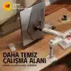 North Bayou NB H100 Ergonomic 17-32 Amortisörlü 2-9 kg Monitör Standı (BEYAZ)