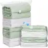 AEE® 2li Jumbo Boy Vakumlu Hurç 90x130x45 Tabanlı Yorgan Yastık Kıyafet Kışlık Büyük Boy Saklama Depolama Poşeti