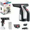Bosch Home And Garden Akülü Pencere Temizleyici, Glassvac Cam Temizleyici, Premium Paket, Pencere, Ayna ve Duş Temizliği için, Çalışma Süresi Yaklaşık 35 Pencere, Karton Kutuda Siyah/Beyaz