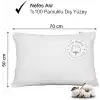 Vionel Home 900 GR Antialerjik Boncuk Silikon Dolgulu Yastık | 2 Adet