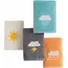 Mürdüm Home Aprilis 4 Mevsim Renkli El-Yüz Havlusu,4lü Paket, 4 Parça 30x50, Yumuşak ve Emici, Kaliteli Günlük Kullanıma Uygun%100 Pamuk Havlu