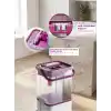 Parex Wondero Flat Şeffaf Temiz Su İle Kirli Suyu Ayıran Otomatik Temizlik Seti Mor