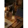 Busstier Type C Şarjlı Kamp Lambası Solar Şarj Destekli Taşınabilir LED Kamp Ampulü Sıcak Işık Modlu Askılı Acil Durum Çadır Lambası Outdoor Gece Lambası