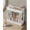 ATA HOME Rafata Çok Amaçlı 2 Katlı Evye Altı Düzenleyicisi Askılı Banyo Düzenleyici Dolap İçi Organizer Raf
