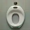 IKEA TOSSIG klozet adaptörü, beyaz-turkuaz