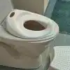 IKEA TOSSIG klozet adaptörü, beyaz-turkuaz