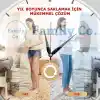 Family Co.3lü Paket Ekstra Büyük Küp Vakumlu Hurç Saklama Poşetleri110x90+25cm1Adet,100x70+33cm-1Adet, 80x50+25 cm -1Adet Giysiler, Yorganlar, Yastıklar, Battaniyeler İçin Vakumlu Hurç