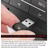 SPELT Sensörlü Renk Değiştirebilen Renkli USB Lamba USB-A Aydınlatma Dekoratif Mini LED Işık RGB
