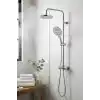 Busstier Krom Filtreli Duş Başlığı 6 Modlu Yüksek Basınçlı Tasarruflu El Duşu Kireç Önleyici Mineral Filtreli Banyo Duş Başlığı 12,5 cm Geniş Başlıklı Evrensel Uyumlu