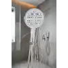 Busstier Krom Filtreli Duş Başlığı 6 Modlu Yüksek Basınçlı Tasarruflu El Duşu Kireç Önleyici Mineral Filtreli Banyo Duş Başlığı 12,5 cm Geniş Başlıklı Evrensel Uyumlu