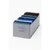 Orret Home 24x41x20 cm Bez Kutu Pantolon Organizeri Dolap İçi Düzenleyici, Çamaşır Organizer, Gardırop İçi Pantolon Saklama Kutusu, Katlanabilir Dolap Organizer Sepeti