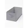 Orret Home 24x41x20 cm Bez Kutu Pantolon Organizeri Dolap İçi Düzenleyici, Çamaşır Organizer, Gardırop İçi Pantolon Saklama Kutusu, Katlanabilir Dolap Organizer Sepeti