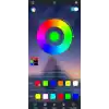 AmberLED 5 Metre RGB Şerit LED Seti - Bluetooth Uygulama Kontrollü - Müziğe Duyarlı 5050 3 Çipli Tak Çalıştır - Adaptör Dahil - İç Mekan Silikonsuz Aydınlatma