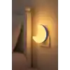 TELVESSE Yarım Ay Gece Lambası ON/OFF Tuşlu Koridor Hol Işığı Uyuma Işığı Sarı K6975