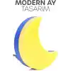 TELVESSE Yarım Ay Gece Lambası ON/OFF Tuşlu Koridor Hol Işığı Uyuma Işığı Sarı K6975