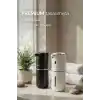 Otomatik Sensörlü Köpük Sıvı Sabunluk - Şarjlı- Dijital LED Ekran - Duvara Monte - P18 Model (BEYAZ)