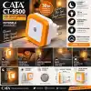 CATA CT-9500 LED Gece Lambası Amber Turuncu – Fotoselli Sensörlü Priz Tipi Gece Işığı, 30 lm, Otomatik Açma Kapama, Düşük Enerji Tüketimi