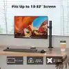 BONTEC 13-32 İnç Yüksekliği Ayarlanabilir Tekli Monitör Kolu, 10 kg’a Kadar, VESA 75x75/100x100
