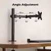 BONTEC 13-32 İnç Yüksekliği Ayarlanabilir Tekli Monitör Kolu, 10 kg’a Kadar, VESA 75x75/100x100