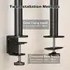 BONTEC 13-32 İnç Yüksekliği Ayarlanabilir Tekli Monitör Kolu, 10 kg’a Kadar, VESA 75x75/100x100