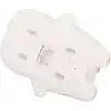 Coverzone Yumuşak Silikon Tavşan Mini Gece Lambası Dekoratif Işık Derecesi Ayarlanabilir Yatak Odası Lambası Rabbit Kitap Okuma Lambası Çocuk Odası (Tavşan - YH302)