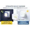 Fotoselli LED Gece Lambası Priz Tipi Sensörlü Otomatik Aç/Kapanan Gece Işığı Koridor, Yatak Odası ve Çocuk Odası İçin
