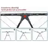 Devecioğlu Harbinger MM051 İnova Black Çamaşır Kurutma Askısı