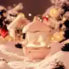 Coverzone Bunny’s Carousel Gece Lambası Projeksiyonlu Müzikli Atlıkarınca Tasarım | Kablolu 5V USB Çalışma | Tavşan Figürlü Döner Işıklı Çocuk Odası Yıldız Tavan Projektör Gece Işığı | WH-E11