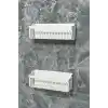 ATA HOME Banyor Yapışkanlı Banyo Rafı, 2li Banyo Düzenleyici Organizer Duş Şampuanlık, Plastik Beyaz