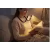 Esnek LED Boyun Lambası, Eller Serbest Kitap Okuma Işığı, Bükülebilir Pilli Gece Lambası – Örgü, Dikiş, Kamp, Tamir ve Çalışma İçin 3 Kademeli Parlak Göz Korumalı Taşınabilir Aydınlatma
