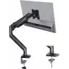 BONTEC 13-32 İnç Gazlı Amortisörlü Tekli Monitör Kolu, 9 kg’a Kadar, Tam Hareketli, VESA 75x75/100x100