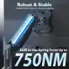 BONTEC 13-32 İnç Gazlı Amortisörlü Tekli Monitör Kolu, 9 kg’a Kadar, Tam Hareketli, VESA 75x75/100x100
