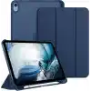 UnDePlus iPad 11.Nesil A16 11inç/10.Nesil 10.9inç ile uyumlu Kılıf Flip Cover Kalem Bölmeli PC Case
